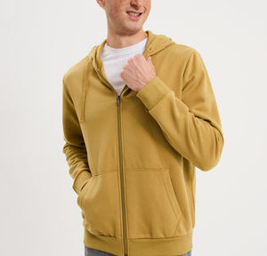 Sudadera con Cremallera para Hombre, Estilo Urbano, Tejido Transpirable Ecológico, Estética Urbana, para Uso Diario, Looks en Capas - Product Image 3