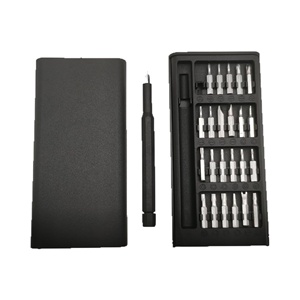 25-in-1 Professional Magnetic Mini DIY OEM Repair Tool Kit Aluminum Plastic Small Precision <b>Screwdriver</b> Set for Computer Phone - Product Image 1