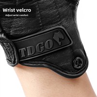 Guantes de Ciclismo de Verano Unisex para Adultos, Medios Dedos, de Cuero, Compatibles con Pantalla Táctil, Altamente Transpirables, para Motociclismo, China