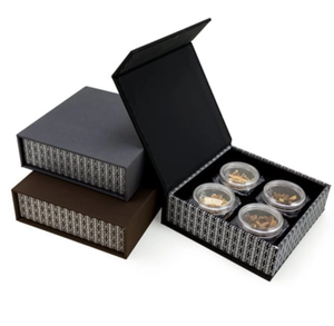 Vendita calda quadrato magnetico scatola di biscotti al cioccolato semplice cartone per alimenti per caramelle goffratura laminazione opaca per dolce <span class=keywords><strong>degustazione</strong></span> - Product Image 2