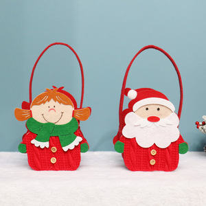 Fashion Design <strong>Christmas</strong> Gifts Logo Printed Felt and Nonwoven Beach Bag for Kids for Shopping - Product Image 1