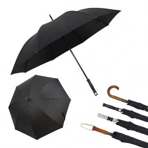Parapluie pliant compact de haute qualité, coupe-vent, grand format, coloré, personnalisé, pour le golf et les activités de plein air, pour hommes - Product Image 1