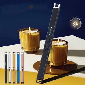 Encendedor de <span class=keywords><strong>cocina</strong></span> eléctrico recargable tipo C inteligente <span class=keywords><strong>con</strong></span> logotipo personalizado, barbacoa recargable a prueba de viento y portavelas <span class=keywords><strong>con</strong></span> uso de antorcha - Product Image 1