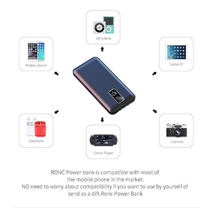 Free Sample <span class=keywords><strong>Amazon</strong></span> Hot Sell Best Magnetic Rohs Laptop Portable Mini 1000mAh Power Bank Mobile Charger Battery with 4 Cable - Product Image 3
