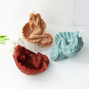 Encantador Molde <span class=keywords><strong>de</strong></span> Silicona <span class=keywords><strong>para</strong></span> Velas <span class=keywords><strong>de</strong></span> Sirena Durmiente en Relieve, con Figura <span class=keywords><strong>de</strong></span> <span class=keywords><strong>Mujer</strong></span> Bañada en Resina, <span class=keywords><strong>para</strong></span> Creación <span class=keywords><strong>de</strong></span> Yeso y Resina - Product Image 1