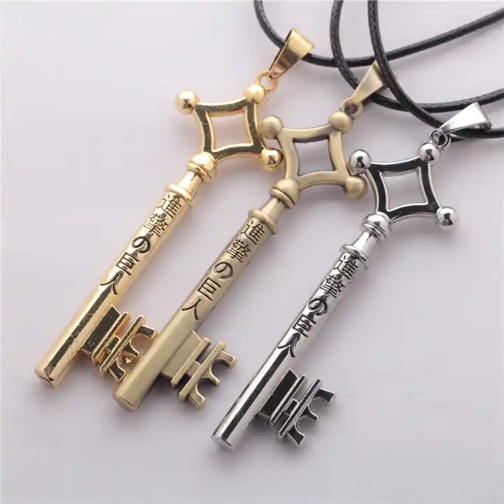 Attack on Titan Eren Yeager's Key Necklace – The Family Gadget