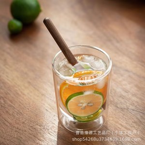 Wooden <b>Coffee</b> Stirrer Long Handle Flat Shape Solid Wood <b>Spoon</b> For <b>Coffee</b> Tea Tools - Product Image 4