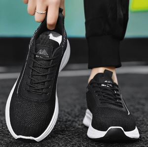Nouvelles chaussures de sport pour hommes, mocassins avec empeigne en mesh respirant, légères et antidérapantes, tendance mode printemps/été - Product Image 3