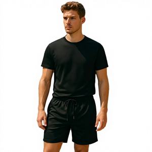 Camisetas Casuales de Manga Corta con Cuello en V para Hombre de Alta Calidad - Camisetas Personalizadas con Serigrafía en Seda Lisa - Product Image 2