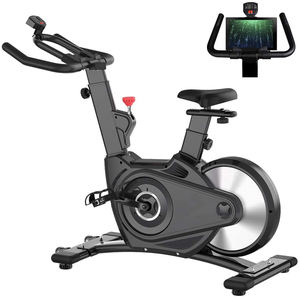 จักรยานหมุนแบบแม่เหล็กแบบคาร์ดิโอในร่มอุปกรณ์ออกกำลังกายในยิมแบบมืออาชีพประกอบและใช้งานง่าย - Product Image 1