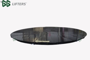 Piattaforma Girevole Elettrica per <span class=keywords><strong>Auto</strong></span> GG LIFTERS TT50 in Acciaio Inox, Capacità di Carico 5000kg, per Esposizioni e Parcheggi - Product Image 2