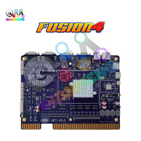 Qianmen Harga Grosir Tinggi Kualitas Tinggi Permainan Keterampilan Klasik Fusion 4 Multi Game 5 in 1 Permainan Keterampilan Android Board PCB Motherboard Kits