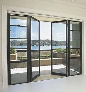 Intérieur de villa <span class=keywords><strong>Porte</strong></span> française à <span class=keywords><strong>double</strong></span> <span class=keywords><strong>vitrage</strong></span> en aluminium Cuisine Design Hôtel de luxe Véranda de jardin <span class=keywords><strong>Porte</strong></span> <span class=keywords><strong>d</strong></span>'entrée à battants - Product Image 1