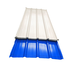 แผ่นหลังคาเหล็กลูกฟูกเคลือบสีชนิด 840, แผ่นหลังคาเหล็กชุบสังกะสี, แผ่นเหล็ก GI แบบไม่มีสแปนเกิล สำหรับบ้านและหลังคาคลุม - Product Image 2