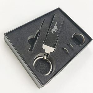 Porte-clés vierges colorés de haute qualité en PU, porte-clés en cuir pour voiture - Product Image 1