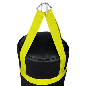 Sac de frappe lourd personnalisé avec logo pour le kickboxing et la boxe, en PU/PVC/cuir, rempli de sable, durable, vente en gros - Product Image 2