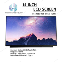 Panel Laptop LCD TN Slim AUO 14" B140XTK02.1 40 Pin Layar Sentuh HD 60Hz Refresh Rate untuk Bisnis Anti Silau WLED Backlit Wide
