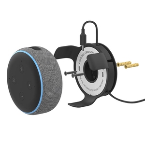 Speaker Wall Mount Stand Hanger for <strong>Alexa</strong> Dot <strong>3Rd</strong> <strong>Generation</strong> Indoor Sound Box Case Holder Dot 3 With Screws - Product Image 5