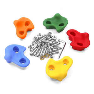 Presas de Escalada de Plástico para Exteriores, 4 Colores, 4 Unidades de Cada Color, con Kit de Herrajes para Estructuras de Escalada - Product Image 4