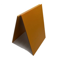 Plaque isolante en bakélite de haute qualité 4 mm, rouge/noir, haute résistance mécanique, 220 V, pour applications électriques haute température