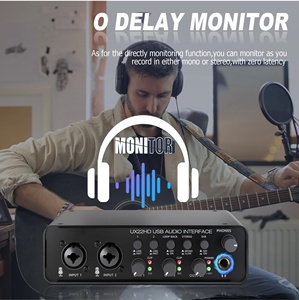 Interfaces audio professionnelles, mélangeurs, cartes son externes, logiciels de routage, enregistrement, podcasting, production musicale - Product Image 2