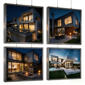 Boîte lumineuse LED en acrylique cristallin haute luminosité pour affichage suspendu en vitrine immobilière - Product Image 4