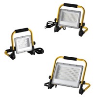 Lampe de travail LED COB ultra-lumineuse de 7 pouces, carrée, magnétique, rechargeable, 100W, étanche, à intensité variable, portable, pour atelier, tout-terrain, bureau