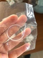 Fenêtres de protection originales Lentille laser à fibre 37x7mm Lentille de protection optique à quartz Lentille de mise au point