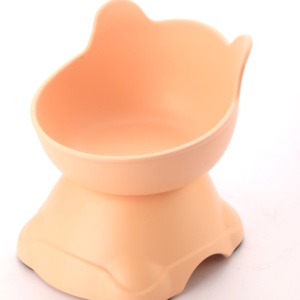Gamelle inclinée surélevée en plastique pour chat, ergonomique, pour chats et petits chiens, directement de l'usine - Product Image 6