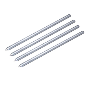 Varilla de Tierra Galvanizada WISETREE <span class=keywords><strong>GGR</strong></span>, Modelo <span class=keywords><strong>GGR</strong></span> de 12.7mm, 14.2mm, 16mm, Longitud Personalizada, Alta Resistencia para Puesta a Tierra y Protección contra Rayos - Product Image 1