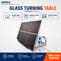 Machine de découpe de verre inclinable à flotteur d'air WD2236 neuve avec moteur 3 kW, puissance 380 V