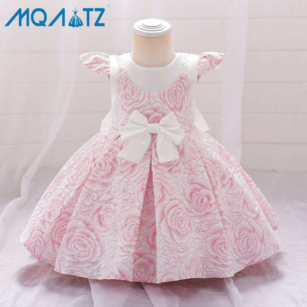 Wholesale Net Frock Design Trendy Party Dresses for Girls