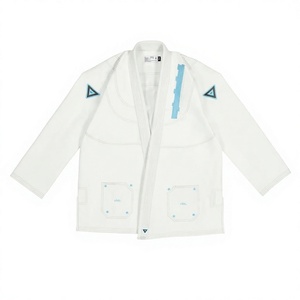 Kimono de Jiu-Jitsu personnalisé haut de gamme en tissu perlé, avec patch brodé, uniforme de compétition - Product Image 1