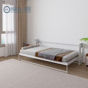 Producto personalizado de fábrica, camas de pared Murphy plegables con apertura <span class=keywords><strong>Horizontal</strong></span> Queen, <span class=keywords><strong>cama</strong></span> de Metal <span class=keywords><strong>para</strong></span> camas que ahorran espacio - Product Image 2
