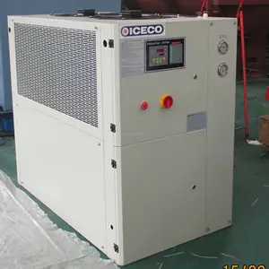 33kw Air Cooled Water Chiller และปั๊มความร้อนด้วย Axial Fans, Scroll คอมเพรสเซอร์,ปั๊มน้ำและถัง