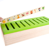 Jeu de blocs Festool Domino en bois 480 pièces/ensemble personnalisé en gros dans une boîte en bois