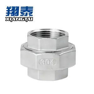 Union Female Threaded Union Stainless Steel Union Plumbing Fitting