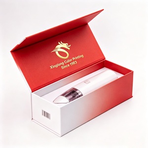 Boîte cadeau en carton rigide de luxe avec logo personnalisé pour chaussures, vêtements et perruques - Product Image 3