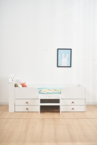 <span class=keywords><strong>Lit</strong></span> pour enfants avec rangement et 4 tiroirs - Product Image 3