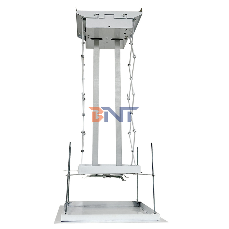 200cm With Remote Control <strong>Motorized</strong> Retractable <strong>Projector</strong> <strong>Ceiling</strong> <strong>Mount</strong>
