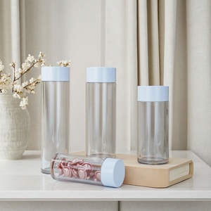 Botella de Plástico PET de Pared Gruesa de 30/40/50/60 ml, Botella Transparente para Envasar Cápsulas y Pastillas, Botella Dispensadora de Boca Ancha - Product Image 2