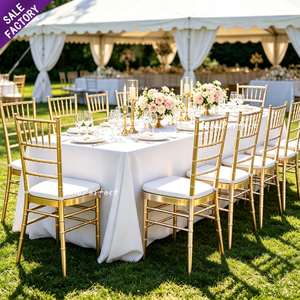 Metal Chiavari <b>Chair</b> Gold Silver tiffinie Wedding <b>Chair</b> <b>Stackable</b> Banquet <b>Chair</b> For Event Wedding Party Reception - Product Image 1