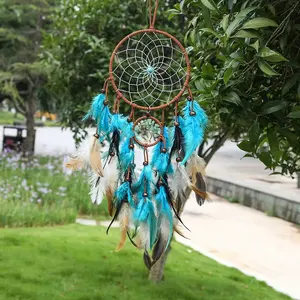 Wholesale New Indian Retro Style Tree Of Life Dream Catcher Pendant Aerial Pendant Bed And Breakfast Decoration Pendant