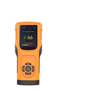 Moniteur de qualité de l'air portable pour intérieur, détecte CO2, TVOC, PM2.5/PM10/particules, testeur d'indice de qualité de l'air (AQI) - Product Image 2