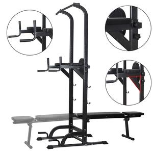 Équipement <span class=keywords><strong>de</strong></span> gymnastique en gros d'usine Dip Station Dip bar barres parallèles Power Tower avec <span class=keywords><strong>banc</strong></span> <span class=keywords><strong>de</strong></span> musculation - Product Image 5