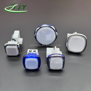 ปุ่มกดอาร์เคดแบบสี่เหลี่ยมจัตุรัสขนาด 50 มม. คุณภาพสูง JY Custom Zero Delay Reset พร้อมสวิตช์ K1/K2 วัสดุพลาสติก ภาษาอังกฤษ สำหรับเกมอาร์เคดวิดีโอ - Product Image 6