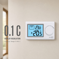 Termostat Elektronik Boiler Pemanas 230V Non-programmable untuk Rumah