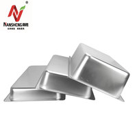Nansheng Penjualan Langsung Gn 13 Pan 150 Gastronorm Stainless Steel Gn Food Pan Gn Pan dengan Anti Jam Dengan Tutup