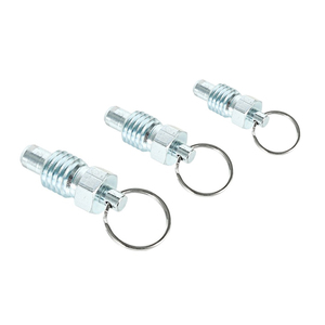 Llavero con Forma de Perno Hexagonal, Acero Zincado, Métrico, Diámetro de la Tapa de 10 mm, Rosca Estándar, Clase 8.8 - Product Image 5