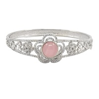 Vente en gros d'usine, bracelet en argent sterling 925, bijoux fins, argent massif, pour femmes